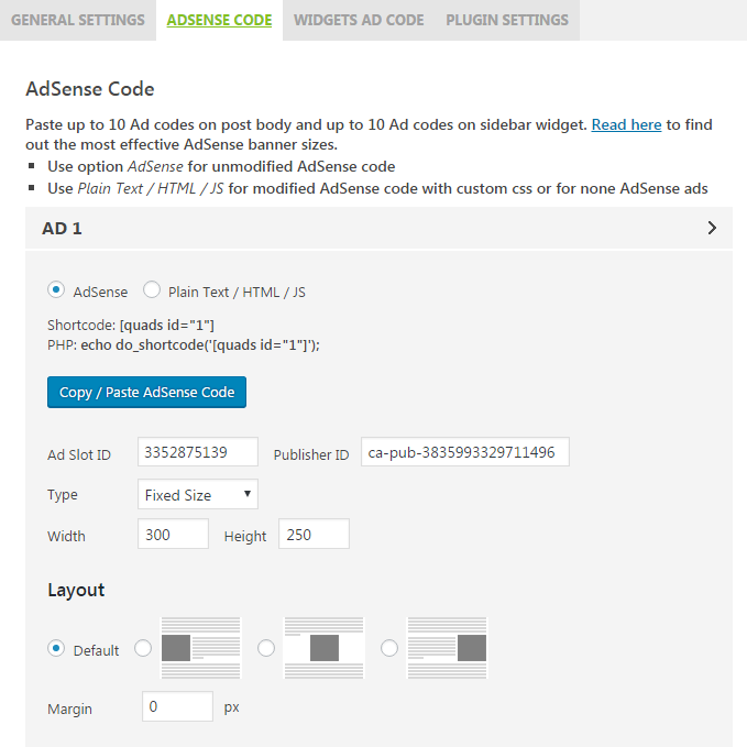 wpquads-inserire-adsense-in-un-articolo-in-automatico