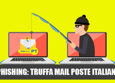 truffe telematiche phishing poste italiane mail Copertina