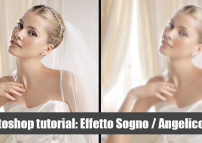 tutorial-photoshop-effetto-sogno-angelico su sposa