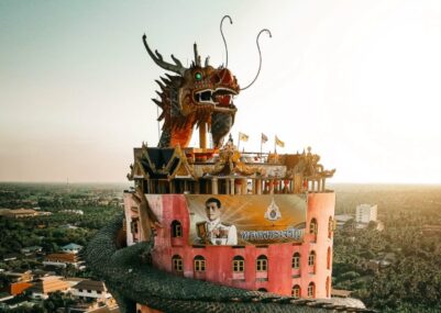 Wat Samphran tempio del drago
