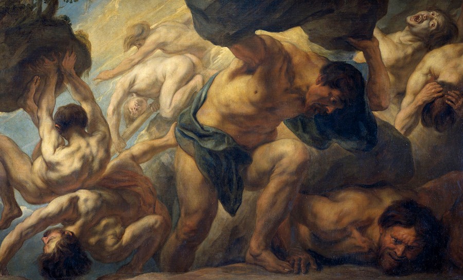 tutti i titani e la guerra contro gli dei